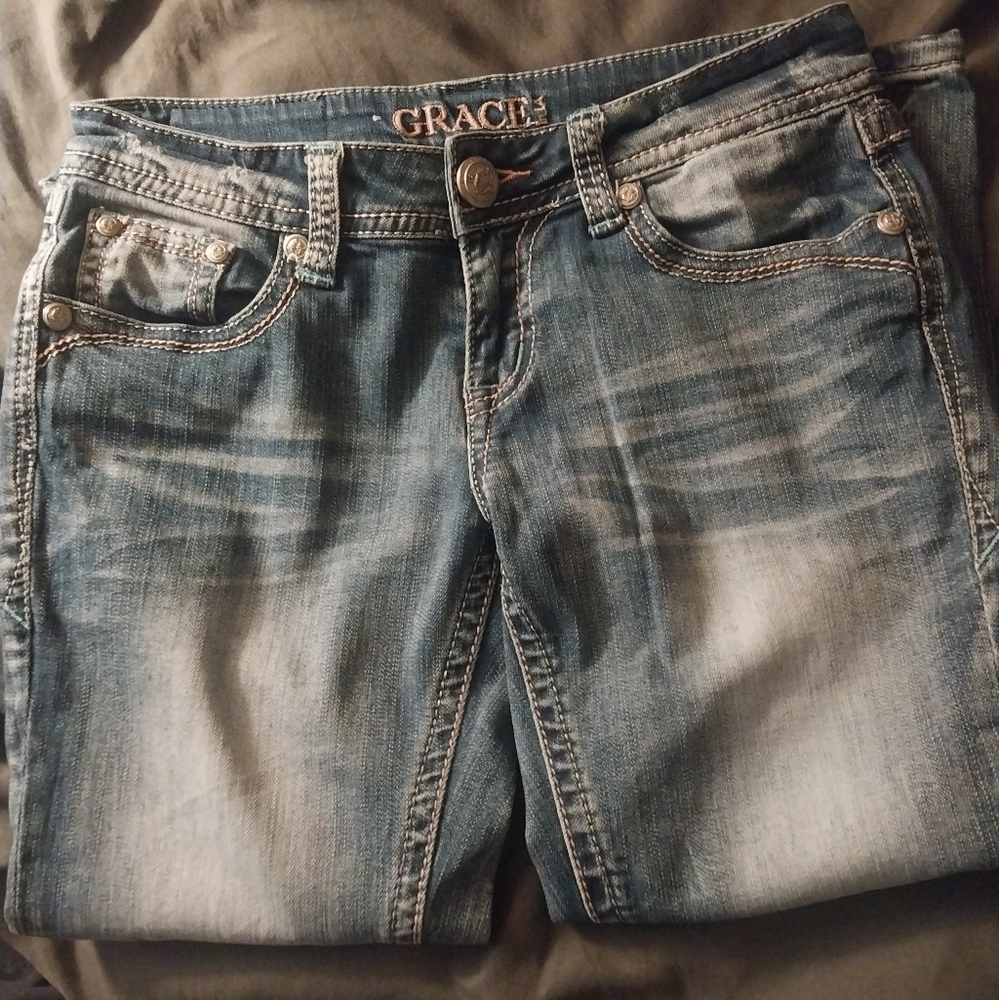Grace in LA Capri Pants NWOT SZ 26 - Picture 2 of 9